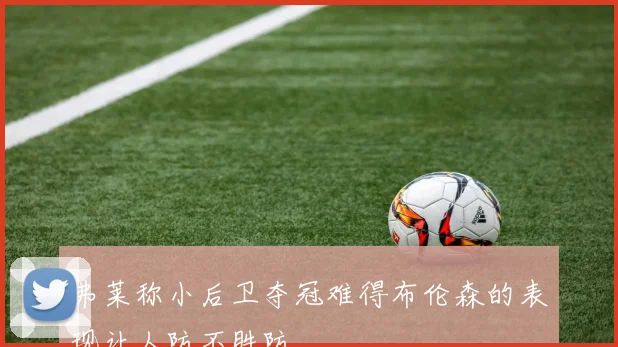 弗莱称小后卫夺冠难得布伦森的表现让人防不胜防